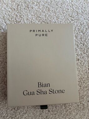 Primally Pure Bian Gua Sha Stone - Natural Cream
